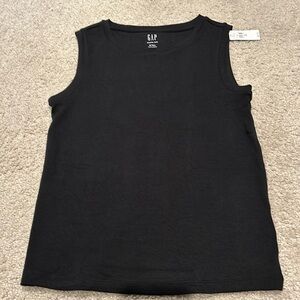 NWT- Gap modern fit tank, black, size Medium Tall